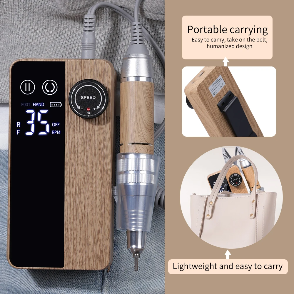 Professionelle elektrische Nagelbohrmaschine, Drehmaschine für Nägel – Prothesenausrüstung, Zubehör für hochwertige Techs-Maschine