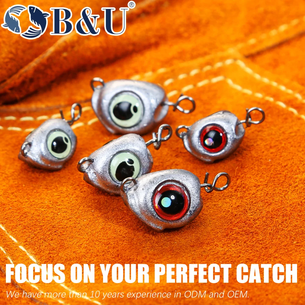 B&U Jig Head Cheburashka Sinker - Vinilo para Pesca - imagen 3