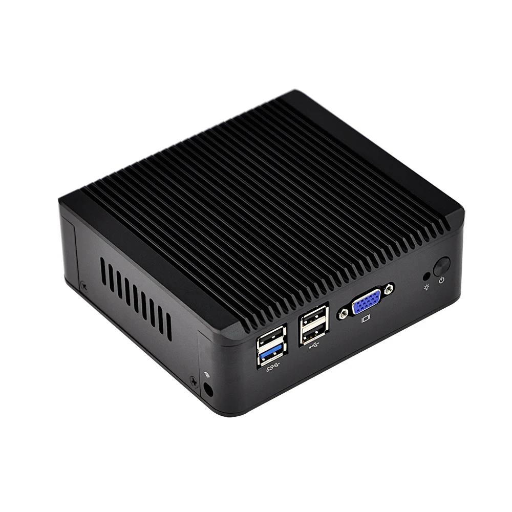 Imagem -05 - Qotom Barebone Mini Computador Nano Itx J1900 N3540 Intel Lan Mini Computador Pfsense Firewall Servidor Linux Ubuntu Fanless Mini pc