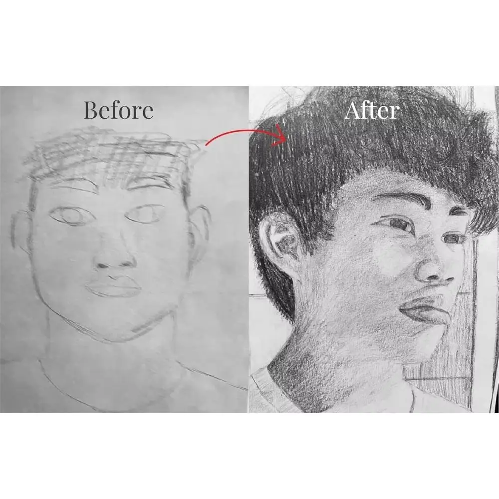 Professional This Is Not a Sketchbook Thick Paper Hardcover Art Class Drawing Book Interactive Workbook with Lined Blank Pages