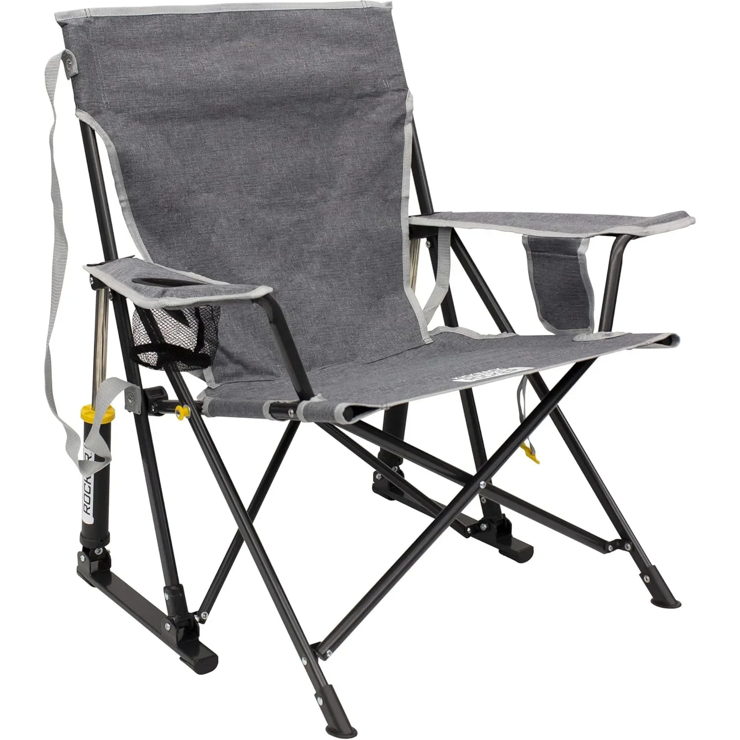 

2025 popular grey Alloy Outdoor Rocker Camping Chair