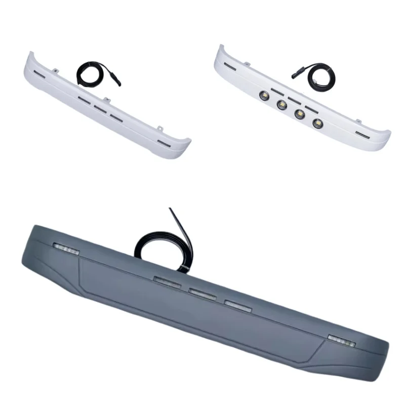 

1:14th Scale LED Simulation Sun Visor Light Lamp for Tamiya RC Dump Truck For SCANIA 770S 6X4 56368 8X4 56371 Car Upgrade