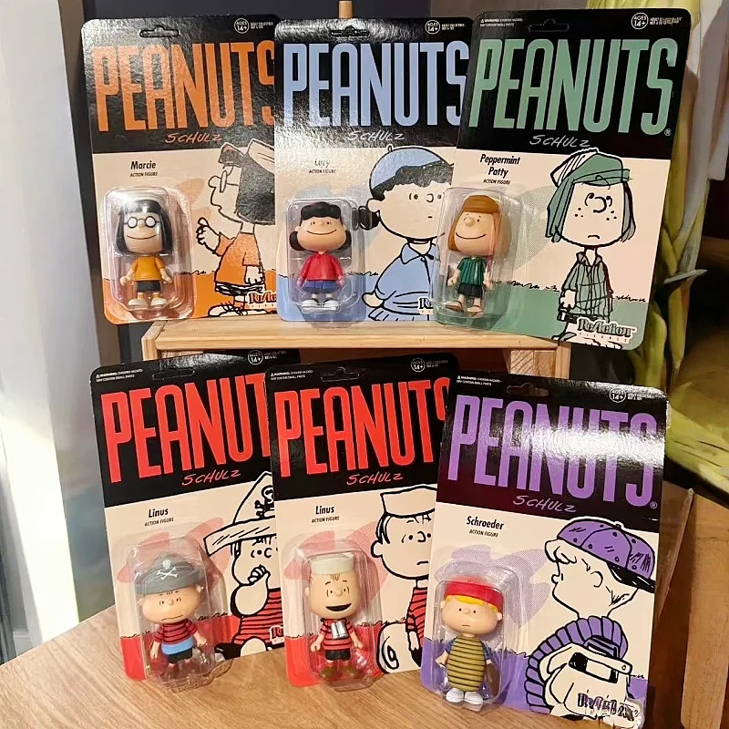 

Super7 Snoopy Charlie Brown Peanuts Series 3 Collectible Card Trendy Toy Gift Action Figure Handmade Customizable Collectibles