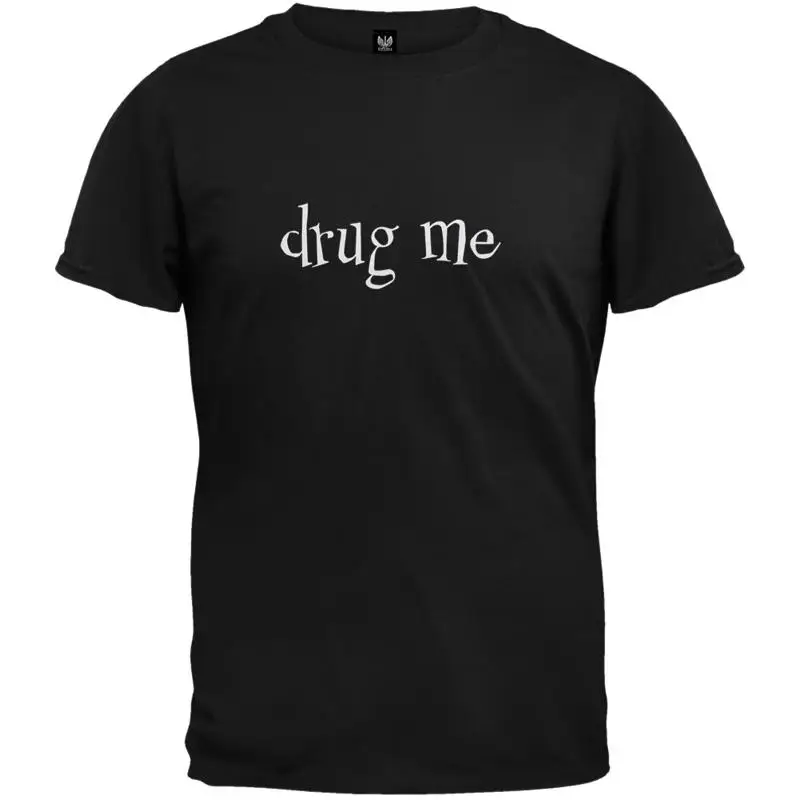 

Drug Me T Shirt Men's Summer Top Anime Clothes Short Sleeve T-Shirt