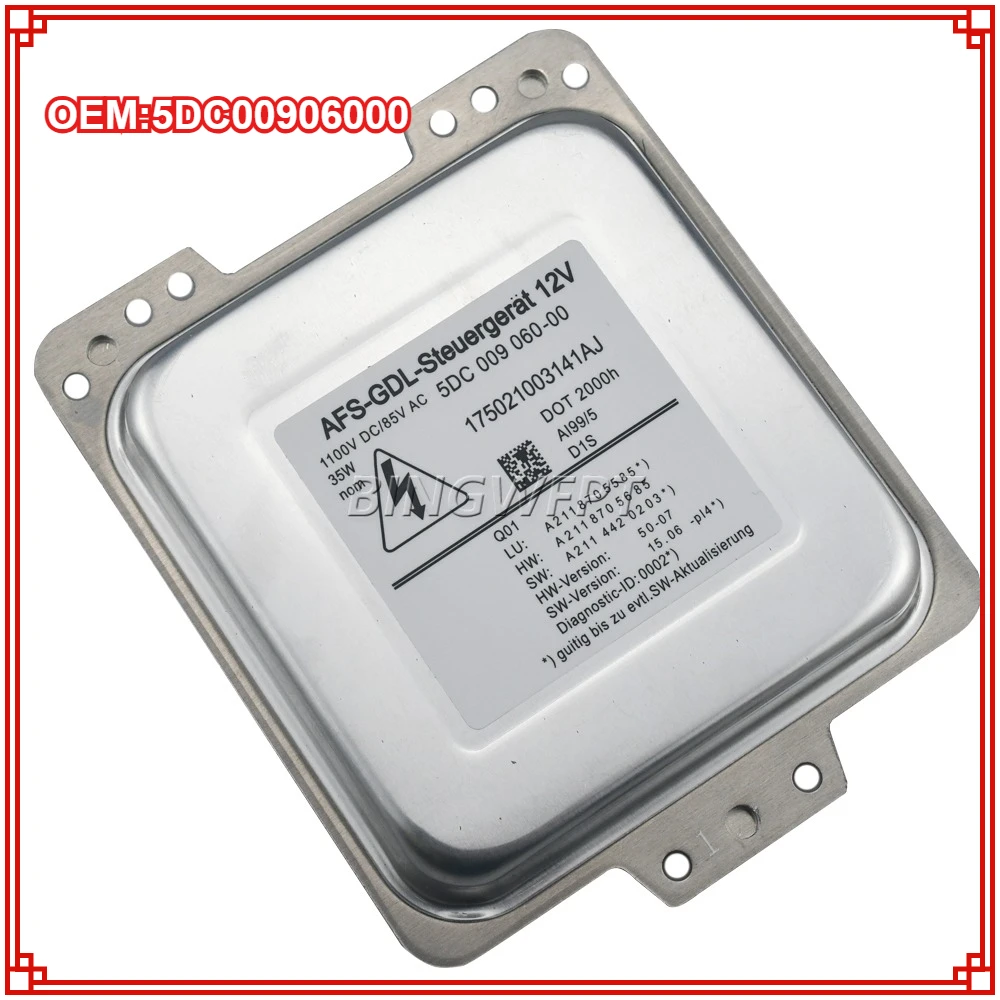 

D1S HID Headlight module Xenon ballast 5DC009060-00 for Mercedes-Benz W211 E320 E350 E550 E63 2118705585 5DC00906000