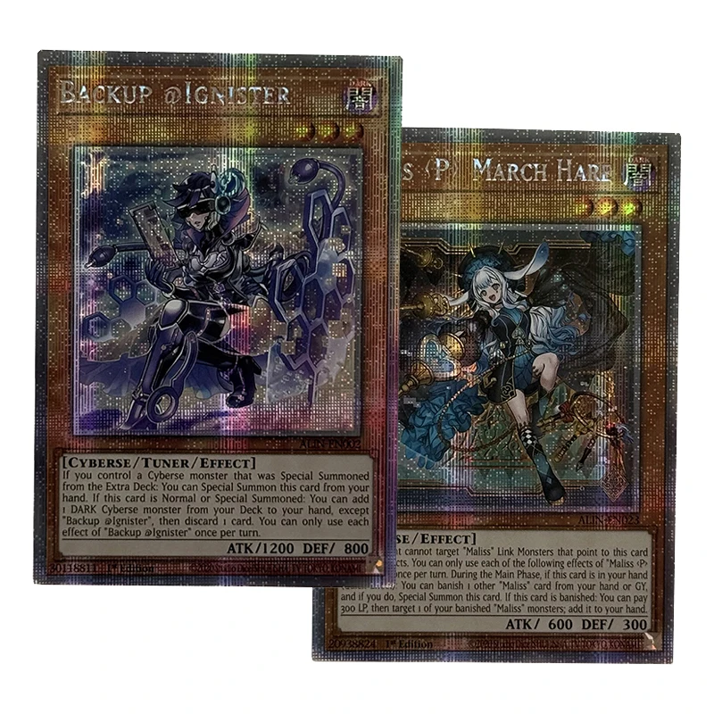 

Yu-Gi-Oh! Collection DIY Proxy Cards Non-OriginalBackup Ignister Maliss P March Hare Non-Original Collection Card Toys tcg