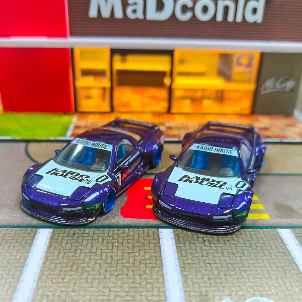 

2pcs MINIGT KaidoHouse 1:64 NSX Kaido Racing V2 Diecast Model Car（No box）
