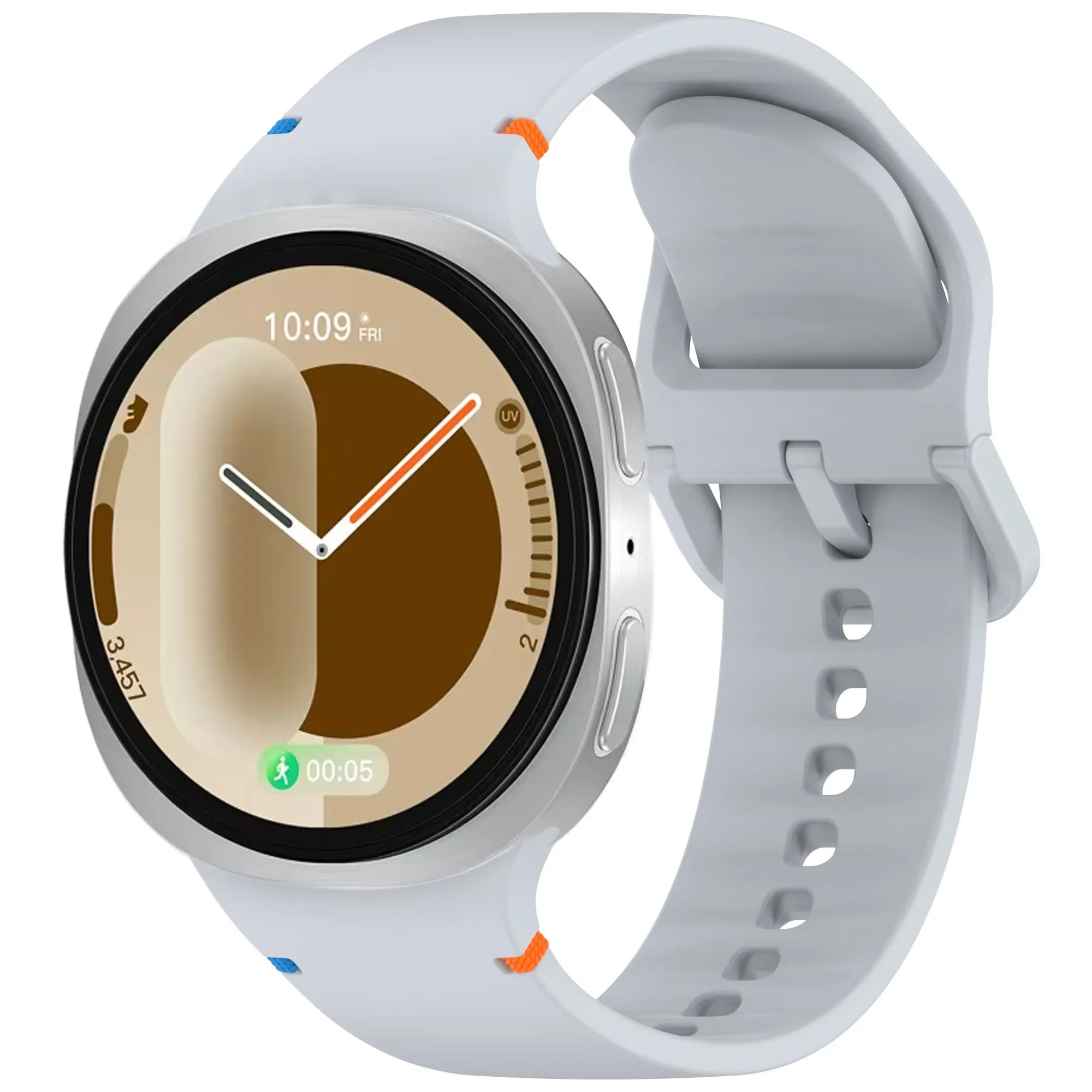 Official Silicone Watchband For Samsung Galaxy Watch 8 40mm 44mm 1:1 Sports Bracelet Wristband Galaxy Watch 8 Classic 46mm Belt