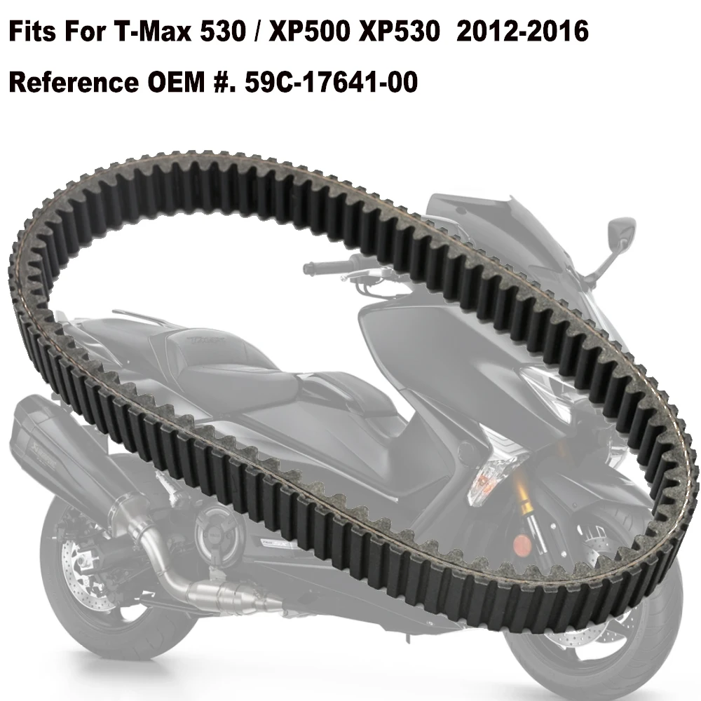 Scooter Drive Belt Clutch V-Belt For Yamaha T-MAX 500 XP500 2001-2011, T-MAX 530 XP 500 XP530 2012-2016