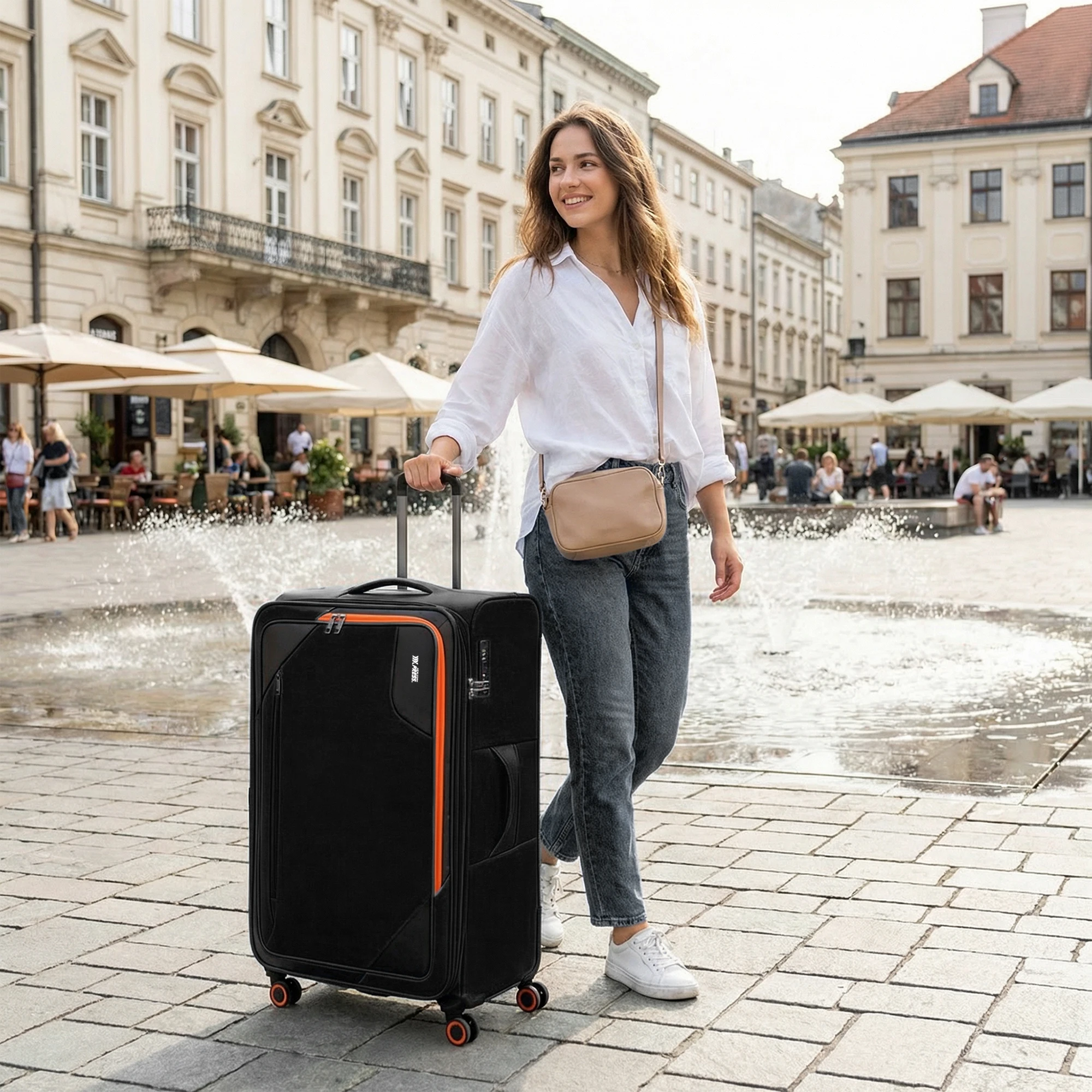 Durable Expandable Suitcase 22