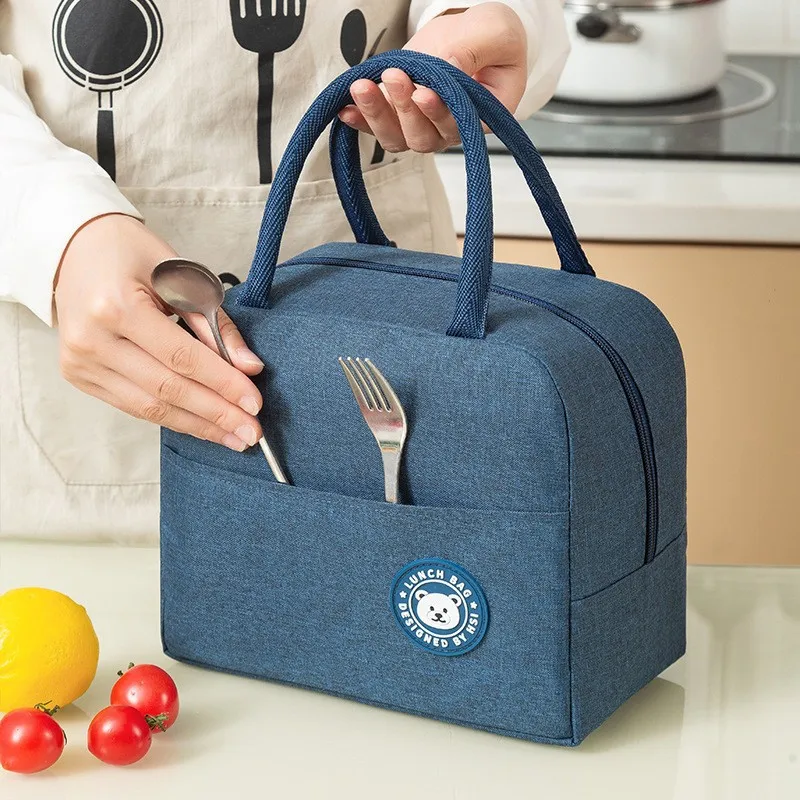 

Thermal Insulation Fresh-keeping Portable Bento Bag - Lunch Box Storage Bag for Work & School