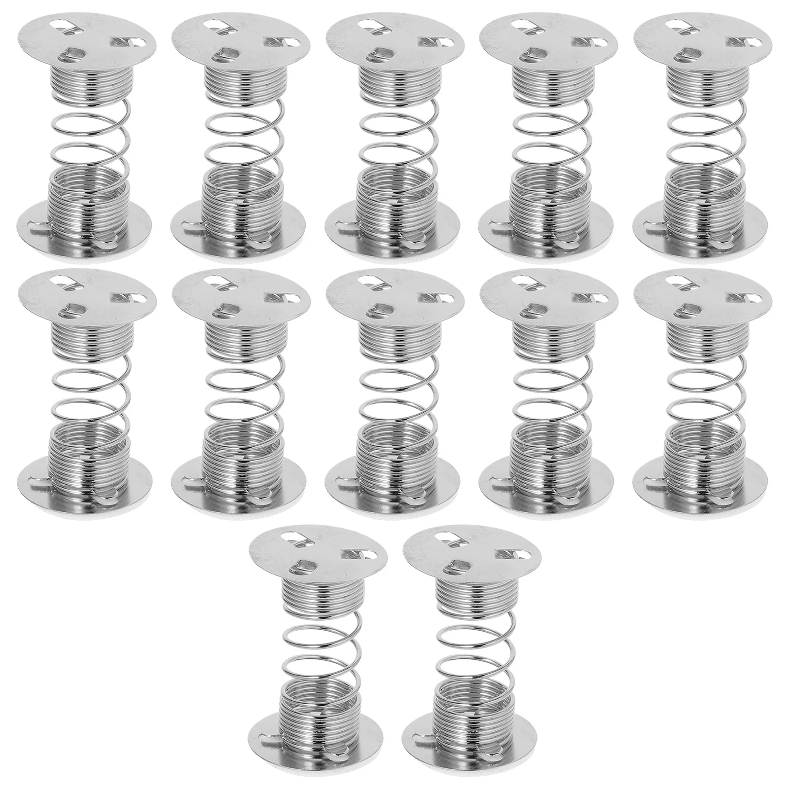 12 قطعة قاعدة الربيع لاصق المعادن التوسع انكماش سوينغ رئيس قطة الحظ الطين زخرفة ل لوحة سيارة الحرفية اكسسوارات #6