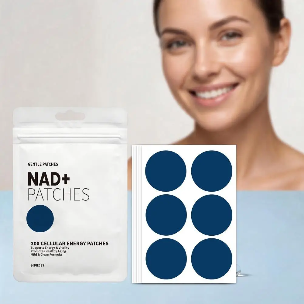 NAD+ Cellular Energy Wellness Patch Breathable Friendly Long Wear Adhesive Body Care For Women Men Home Travel Office