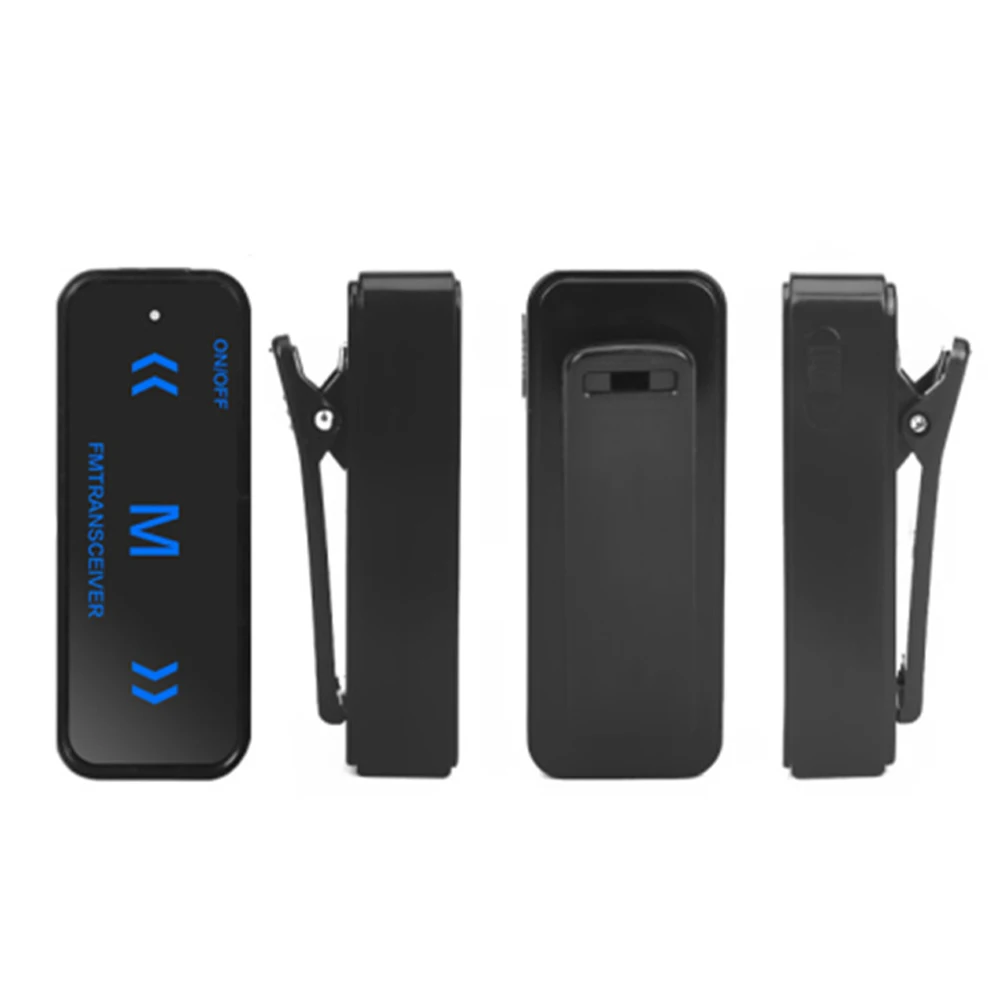 Mini Walkie Talkie with Earpiece 2-Way Radio 400-480Mhz Handheld Walky Talky USB Charging for Supermarkets Shopping Malls Hotels