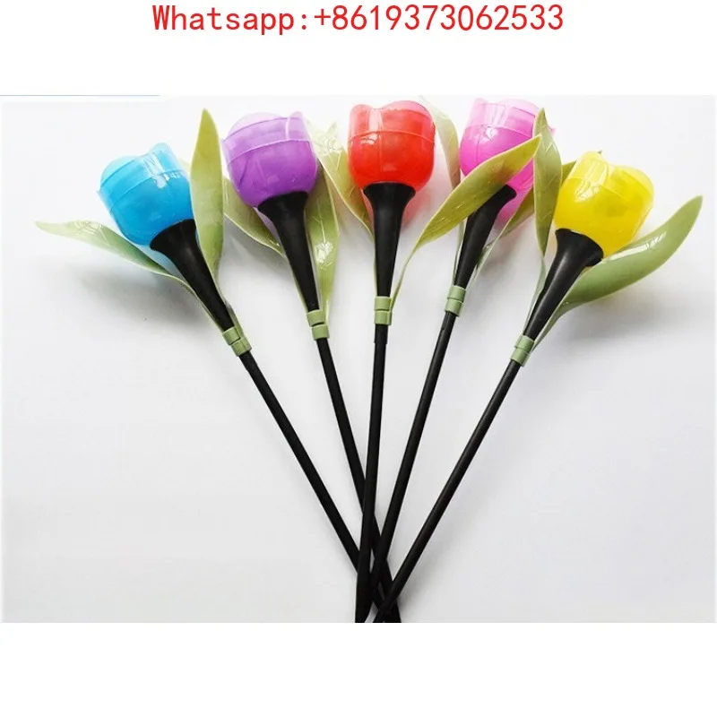 

Солнечные светильники-тюльпаны для сада, уличные, светящиеся в темноте, водонепроницаемые, 10 шт.