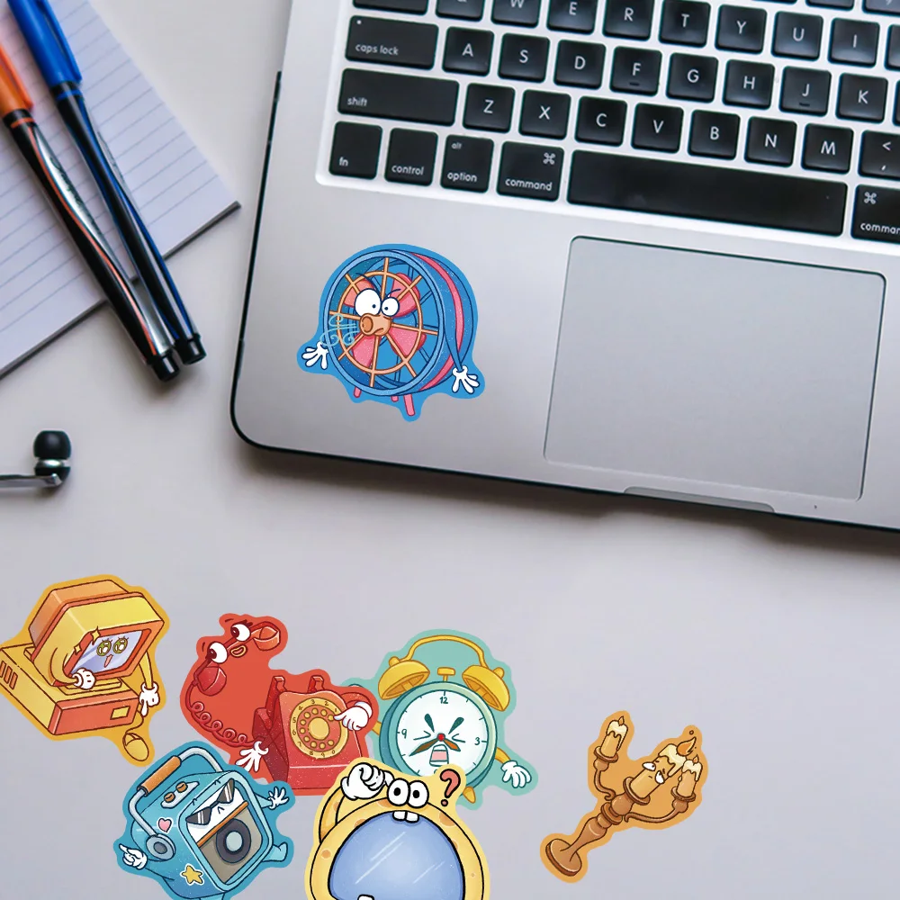 Autocollant de meubles de personnalisation amusante, 30 pièces, dessin animé, Fans d'art créatifs amusants, décoration de tasse de thé, tasse d'eau, livre, coque de téléphone, Scrapbook