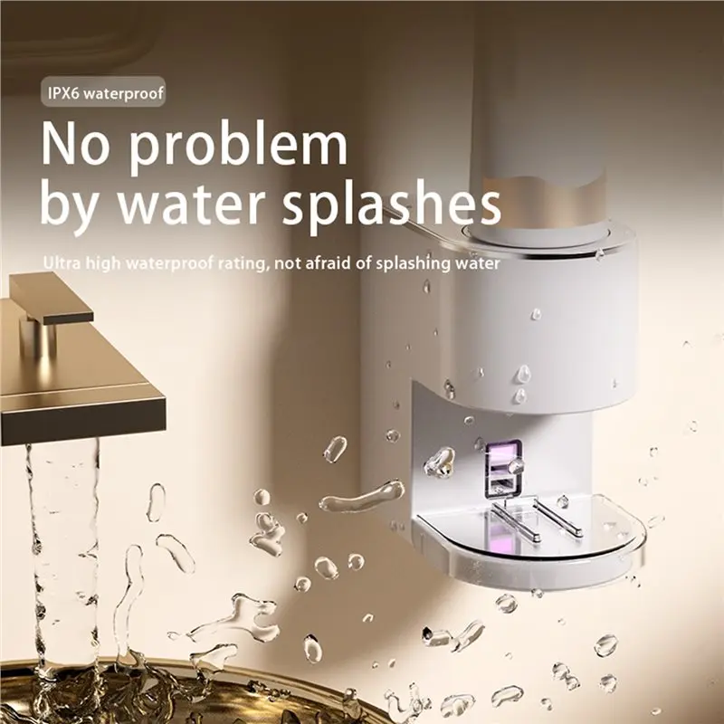 A84X-Fully Automatic Induction Electric Toothpaste Squeezer Wall Mounted Bathroom Device For Kids And Adults A