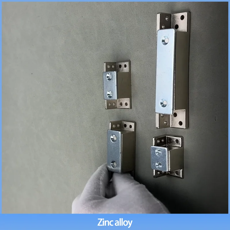 

Strong Magnetic Lock Square Zinc Alloy Suitable For Industrial Electrical Equipment Door Magnetic Attraction Cabinet