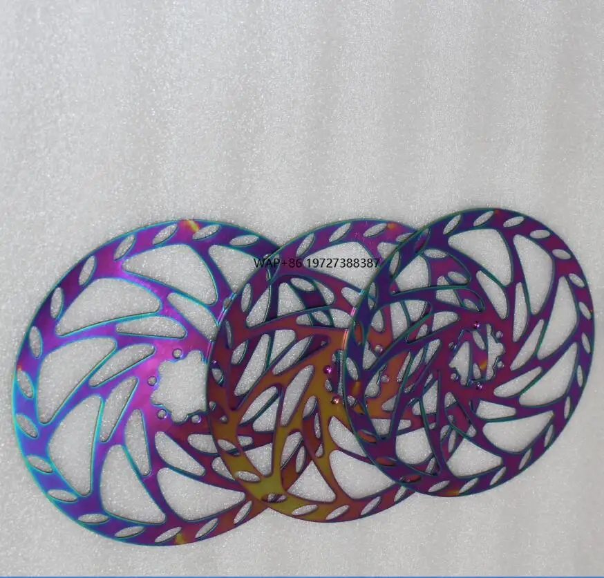 

Made Titanium Cranks Spider and Locking with Anodized rainbow Color