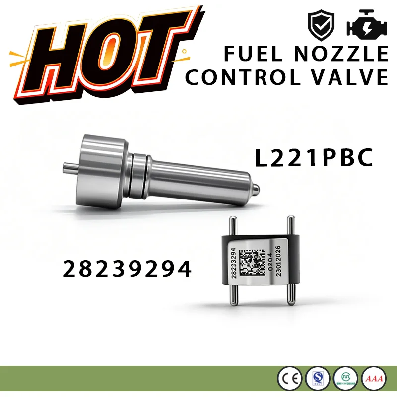 L221PBC 28239294 Fuel Injector Nozzle Control Valve Components For Diesel Common Rail Injection System  Fuel Management  YI2833