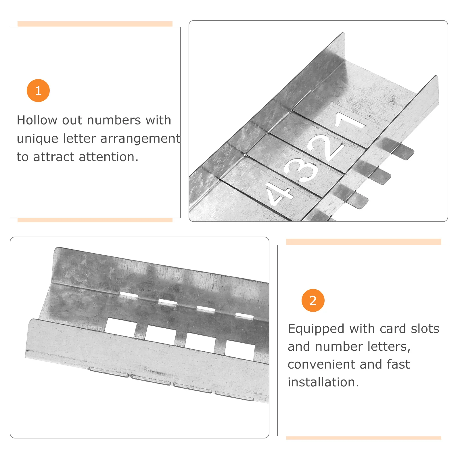 1 Juego de plantillas huecas de hierro 0-9 para caja de correo en aerosol, plantilla de número, pintura, plantillas Diy, buzón de madera, manualidades Diy