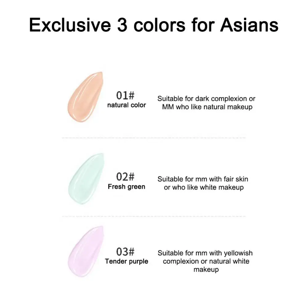 Make-Up Hydraterende Isolatiecrème Onzichtbare Poriën Gezichtsbehandeling Verhelderen Huidskleur Verfrissende Olie Controle Make-Up Cosmetica