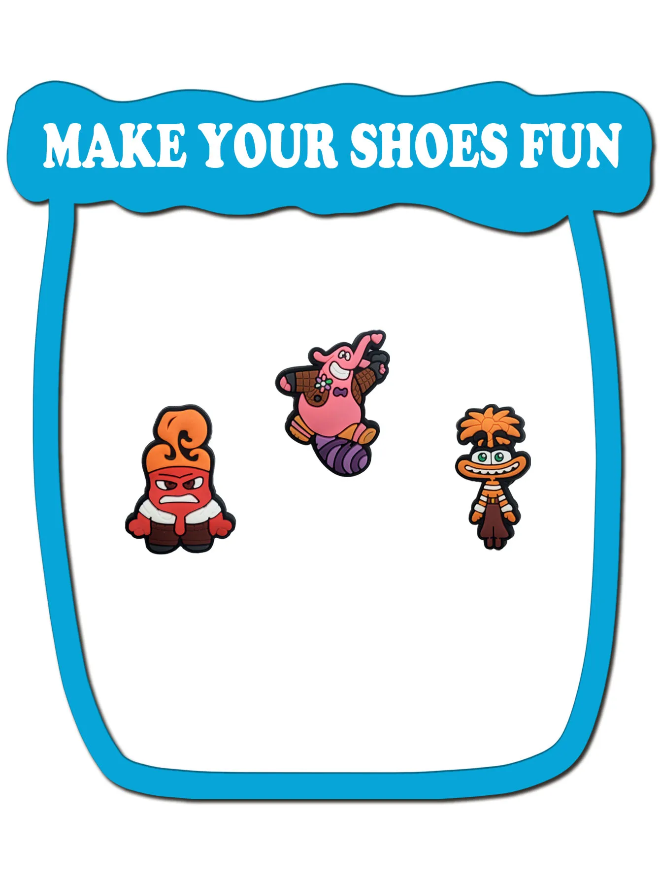 20Pcs MINISO Series Shoe Charms For Slides Sandals, PVC Shoe Decorations Accessories For Christmas Birthday Gift Party Favor image 4