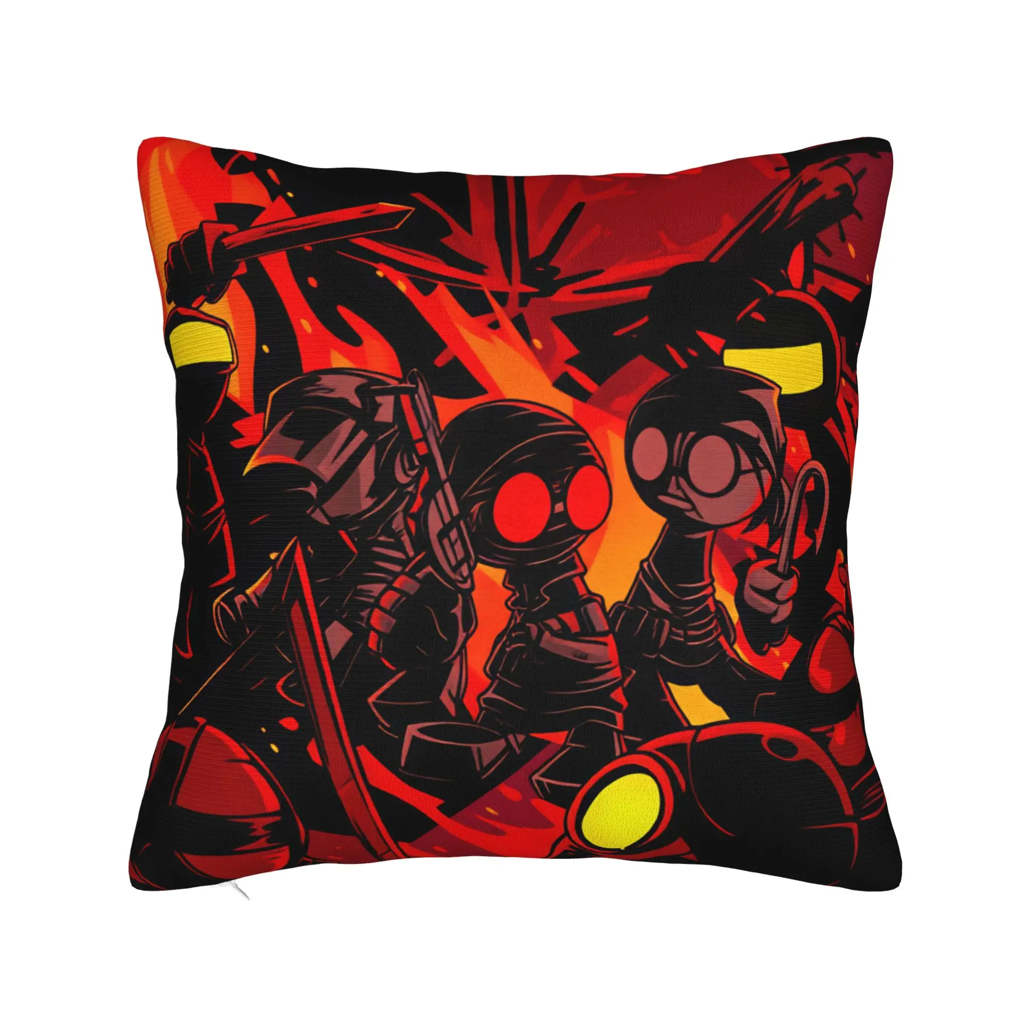 MADNESS COMBAT Pillow Cover  Novelty Pillow Case For Sofa Home Decoration Comfy Cushion Cover Gift