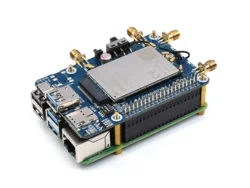 Waveshare RM500x / RM502x 5G HAT For Raspberry Pi Quad Antennas LTE-A Multi Band 5G/4G/3G Standard M.2 B KEY Slot Without Case