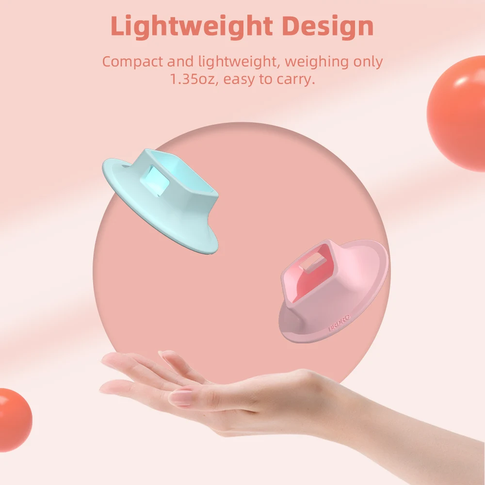 BRDRC Anti-slip Base for DJI Pocket 3 Silicone Non-slip Desktop Support Brackets Extension Base for Handheld Gimbal Accessory