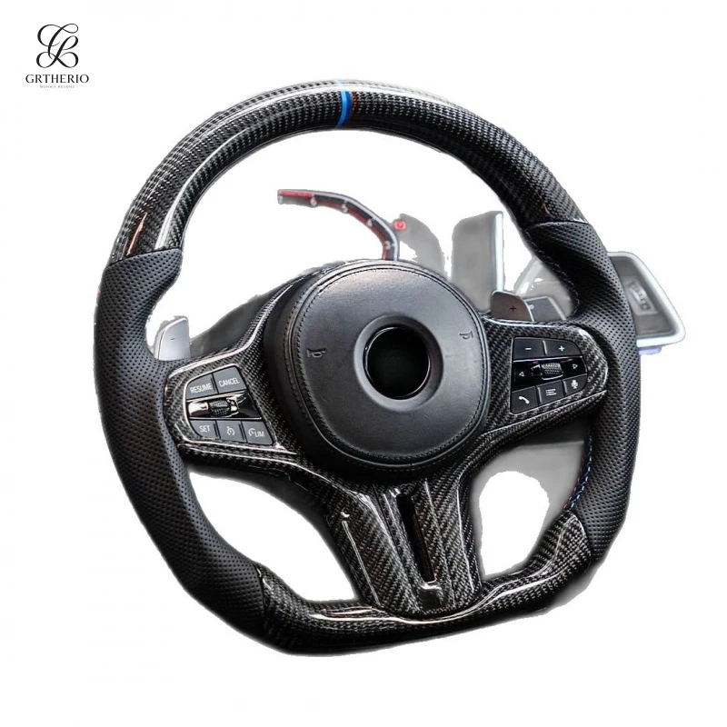 

Suitable for G chassis carbon fiber steering wheel assembly upgrade, modified cross-border supply, factory direct sales, foreign