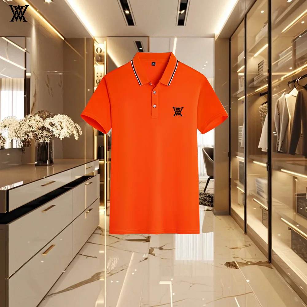 Men's Flip Collar Anti Filling Polo Shirt, Casual Business Fashion, Slim Fit Polo Shirt, New Summer 2026