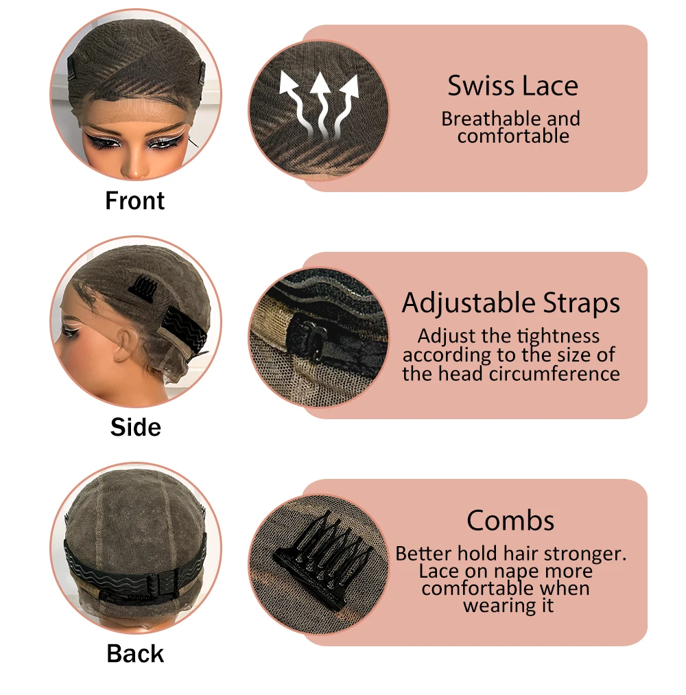 Short Natural Cornrow Braided Wigs Synthetic Full Lace Bantu Braided Wigs Knotless Braids Wigs with Baby Hair for Black Women