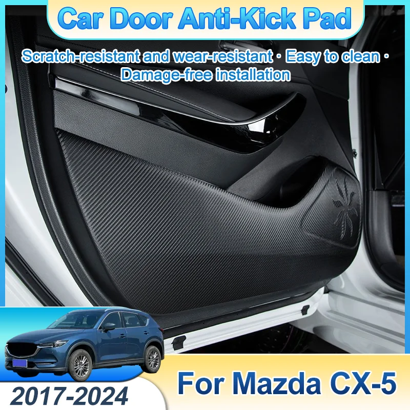 

Для Mazda CX-5 CX5 KF 2-го поколения 2017-2024 2022 2023, противоударная накладка на дверь автомобиля, коврик против царапин, защитная наклейка, автоаксессуары