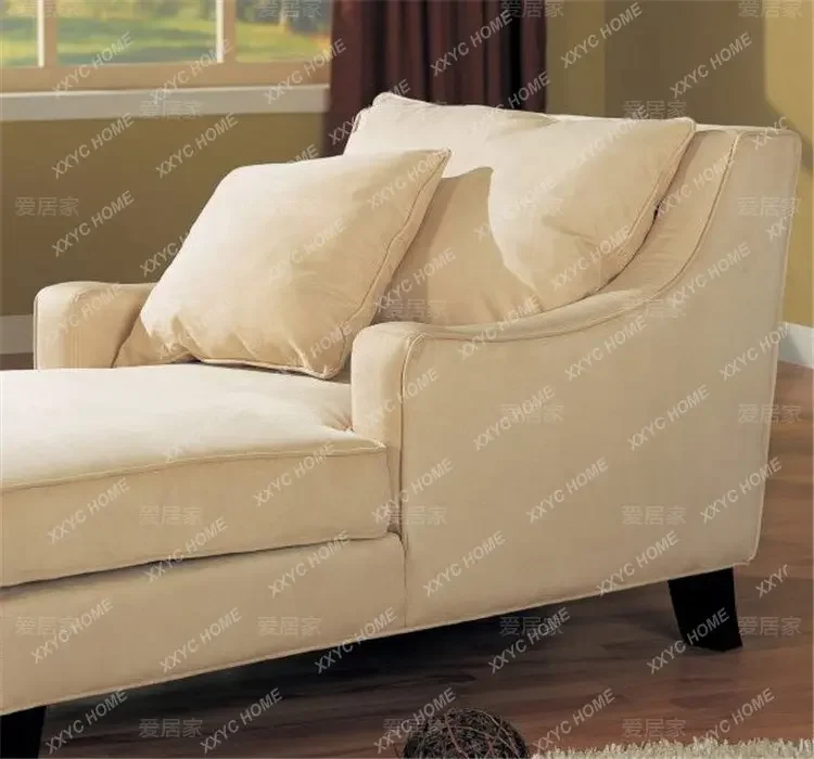 AA Concubine sofa beauty couch neoclassical concubine couch fabric concubine reclining chair