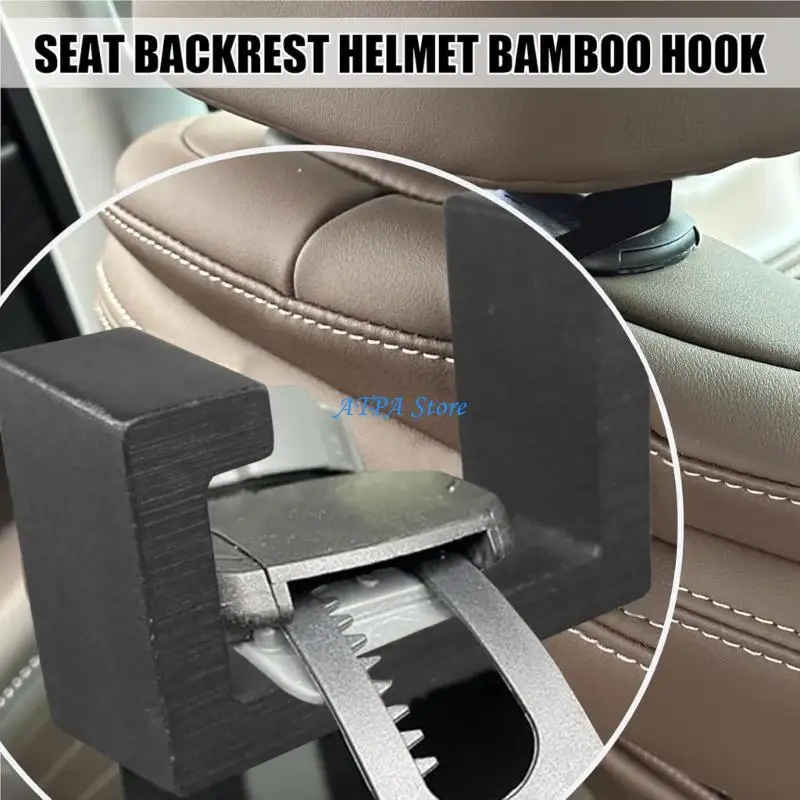 U13C Ergonomic Helmet Support Holder For Trucker That Maximizes Cabin Space Efficiency Space Saving Headrest Hat Hanger
