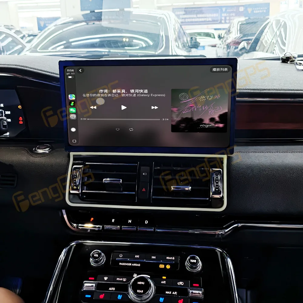 Car Accessories Radio For Lincoln Navigator 2016-2024 Android Auto GPS Navigation Multimedia Stereo Receiver Head Unit Offline