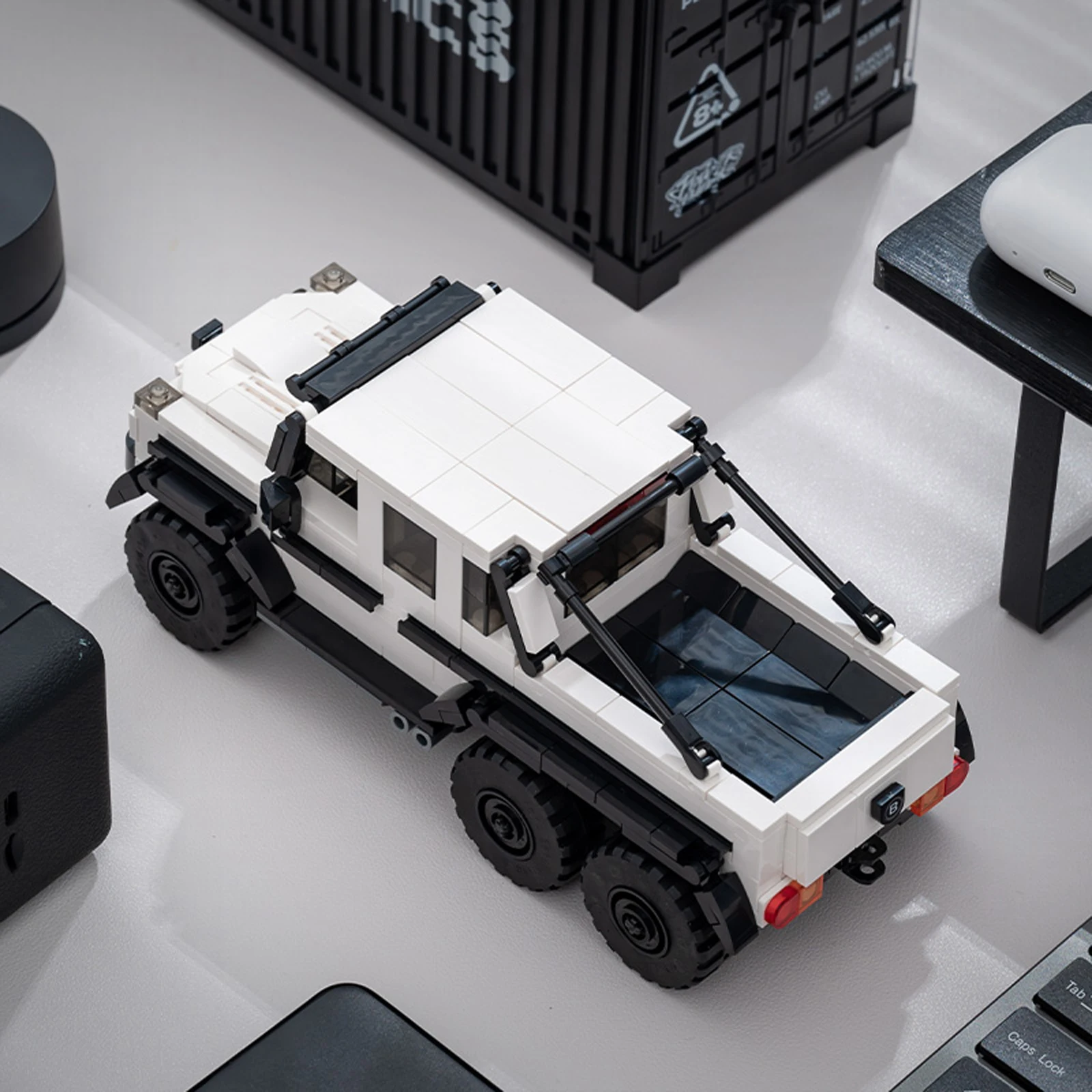 PB8811 G-63 8 مسمار نموذج مركبة 581 قطعة بنة مجموعة تجميع بنة نماذج لتقوم بها بنفسك اللعب هدايا عيد الميلاد