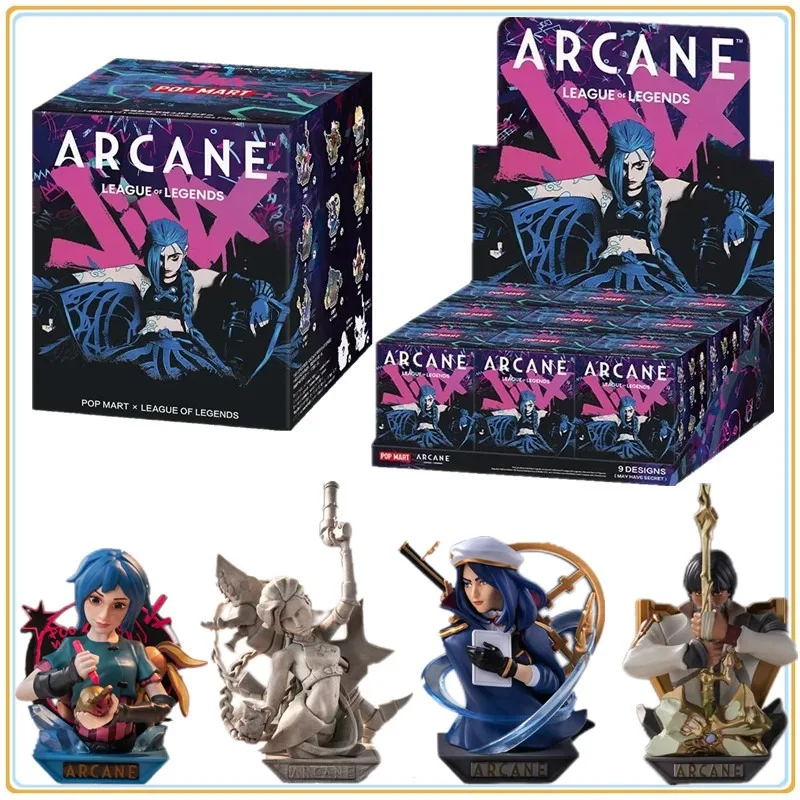 

League of Legends: Arcane Series Blind Box Toys Mystery Box Mistery Caixa Action Figure Surprise Model Birthday Gifts