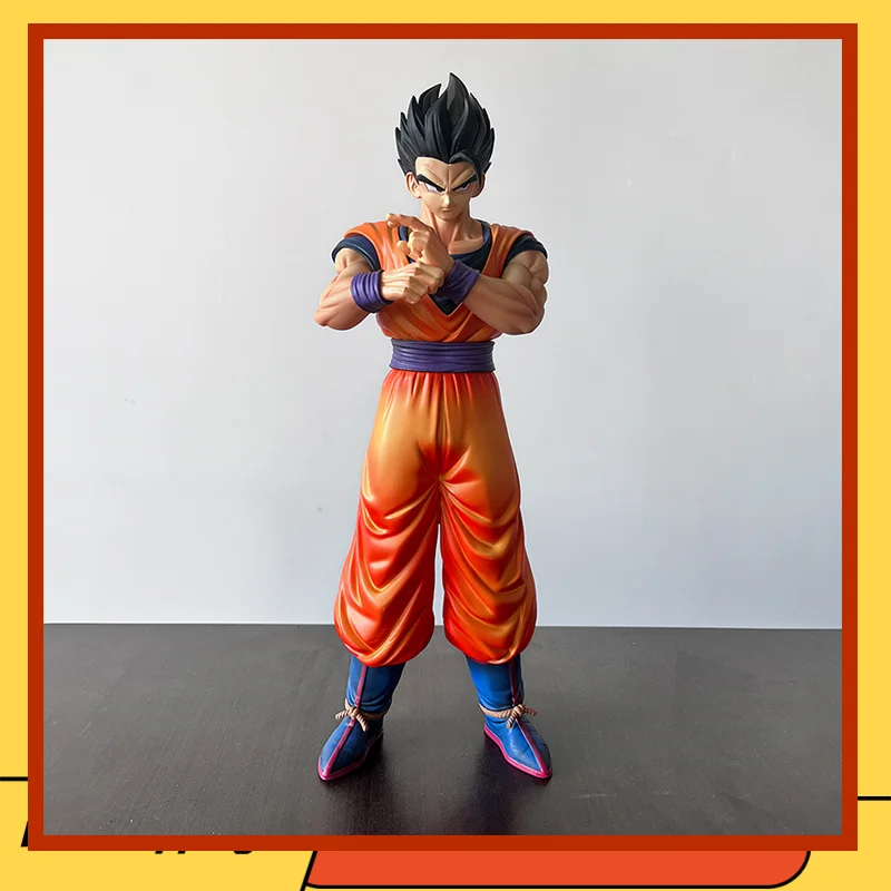 

32cm Dragon Ball Animation Peripheral Chassis Desktop Ornaments Vf Mysterious Gohan Gk Handmade Model Anime Fashion Play Ornamen