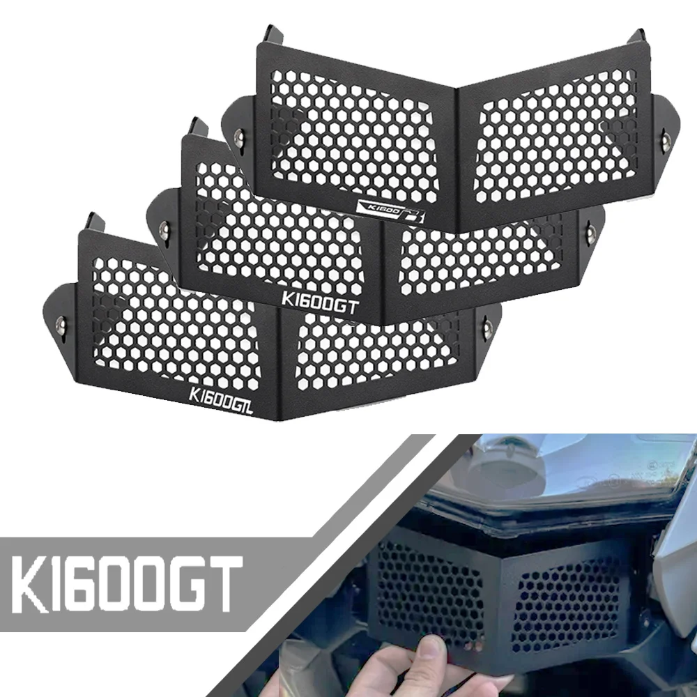 

2025 Oil Cooler K 1600 GT GTL Protection Grill Radiator Guard Cover Parts For BMW K1600B K1600GT K1600GTL -2016 2017 2019