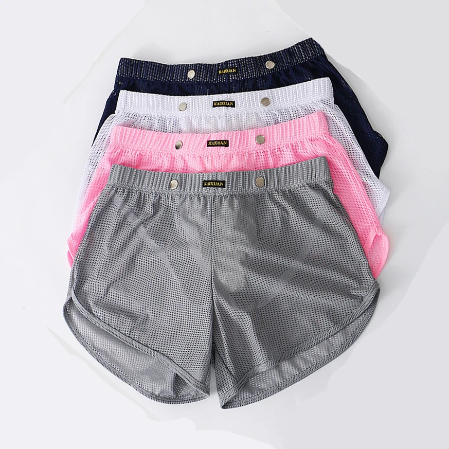 

Mens Sport Shorts Quick Dry Mesh Loose Arrow Pants Short Men Breathable Athletic Boxer Underpants