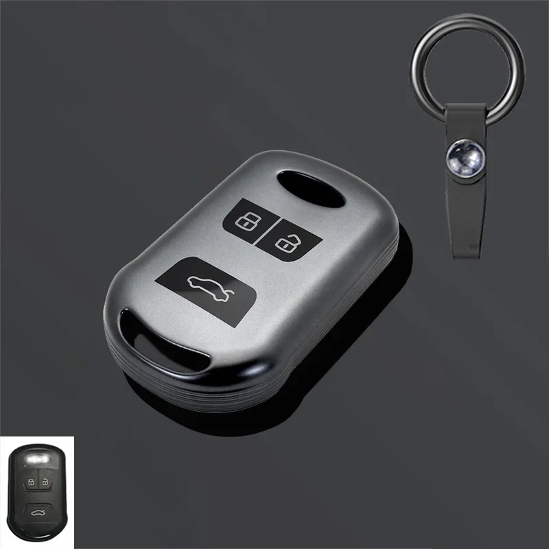 

Car Smart Remote Key Case Cover For Chery Arrizo 5plus Gx 7e Tiggo 5 3 4 6 8 5x Protector Keyless Keychain Accessories