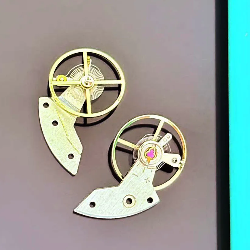 Watch Accessories Shanghai 7120 Unified Movement Balance Wheel Assembly Balance Wheel Hairspring Balance Plywood
