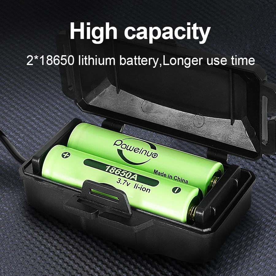 3500000 LM أقوى المصباح 600 واط LED كشافات 1500 متر USB قابلة للشحن رئيس مصباح يدوي التخييم الصيد رئيس فانوس 18650