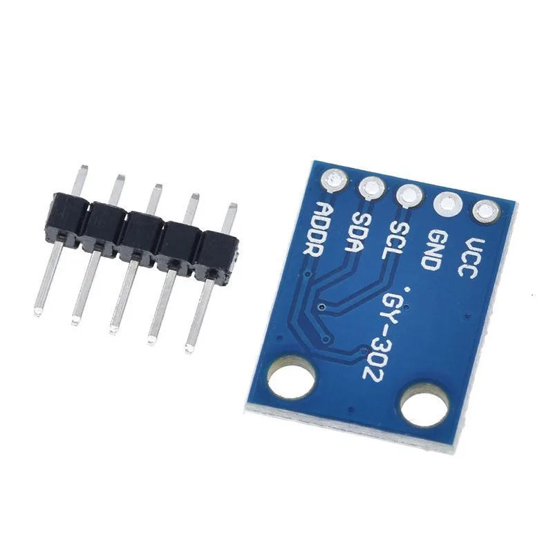 1/2~100/200Pcs GY-302 Module Digital Light Intensity Illumination Sensor BH1750FVI Ambient Light Sensor Module