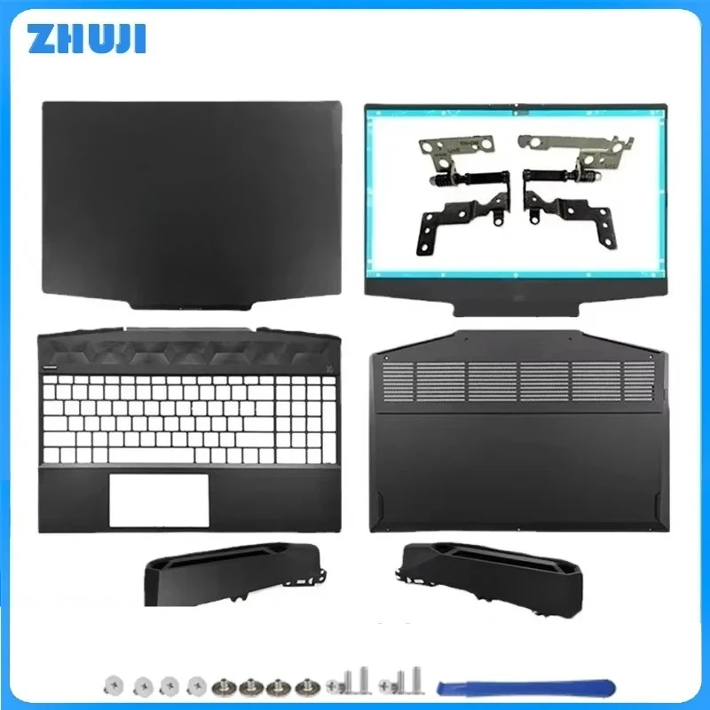 

For Pavilion 15-DK 15T-DK TPN-C141 NEW Laptop Cas LCD Back Cover Front Bezel Hinges Palmrest Bottom Case Top Lid L56914-001