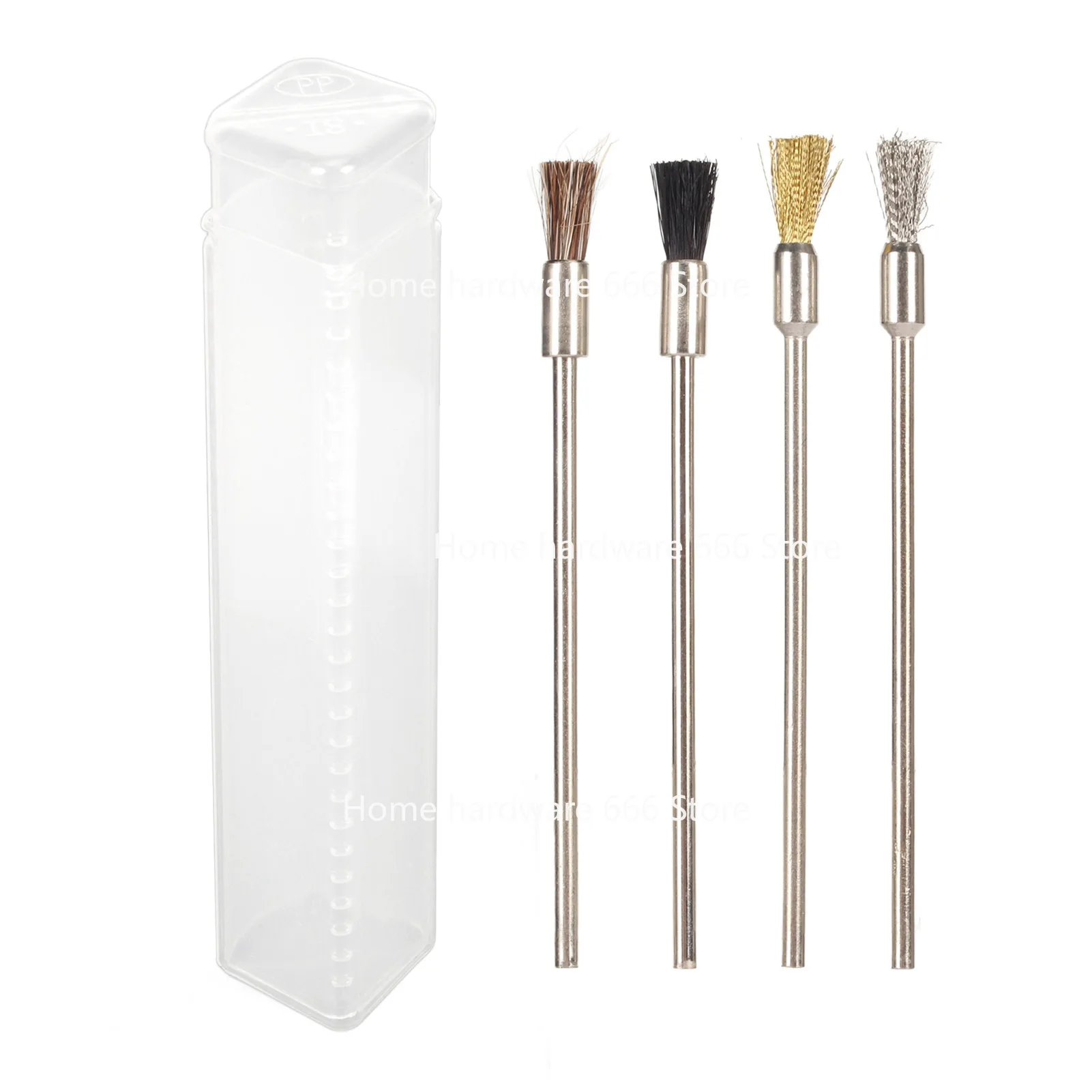 

Watch Repair Tool, Oil Washing Brush 4 Pcs Watch Cleaning Small Brush 4pc Copper Wire Brush, Wire Cleaning Brush