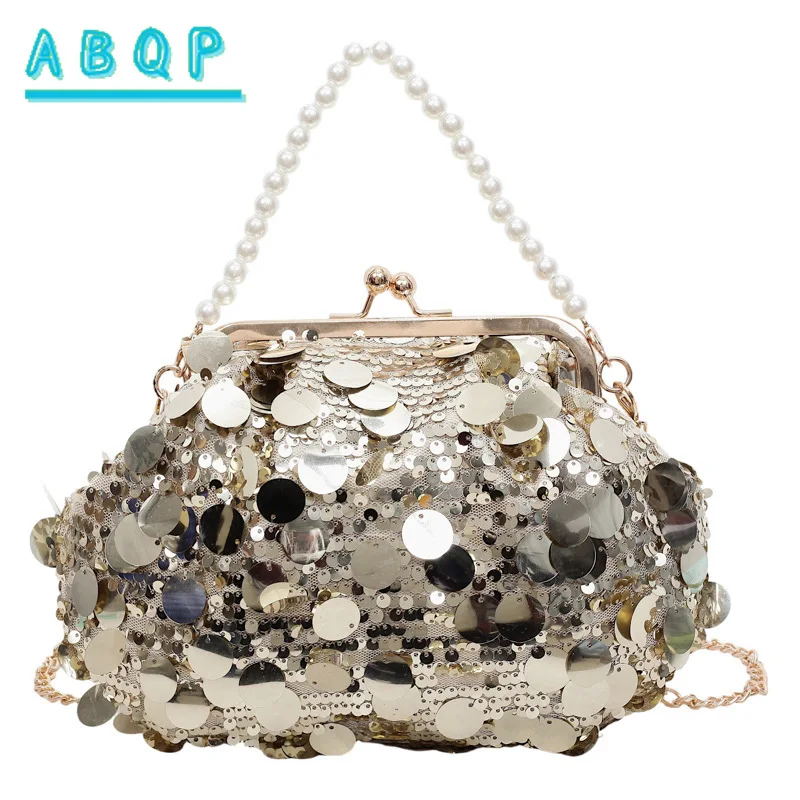 

Evening Women's Bag Luxury Brand Sequined Sparkling Evening Handbag Fashion Casual Women's Shoulder Crossbody Bag High Quality