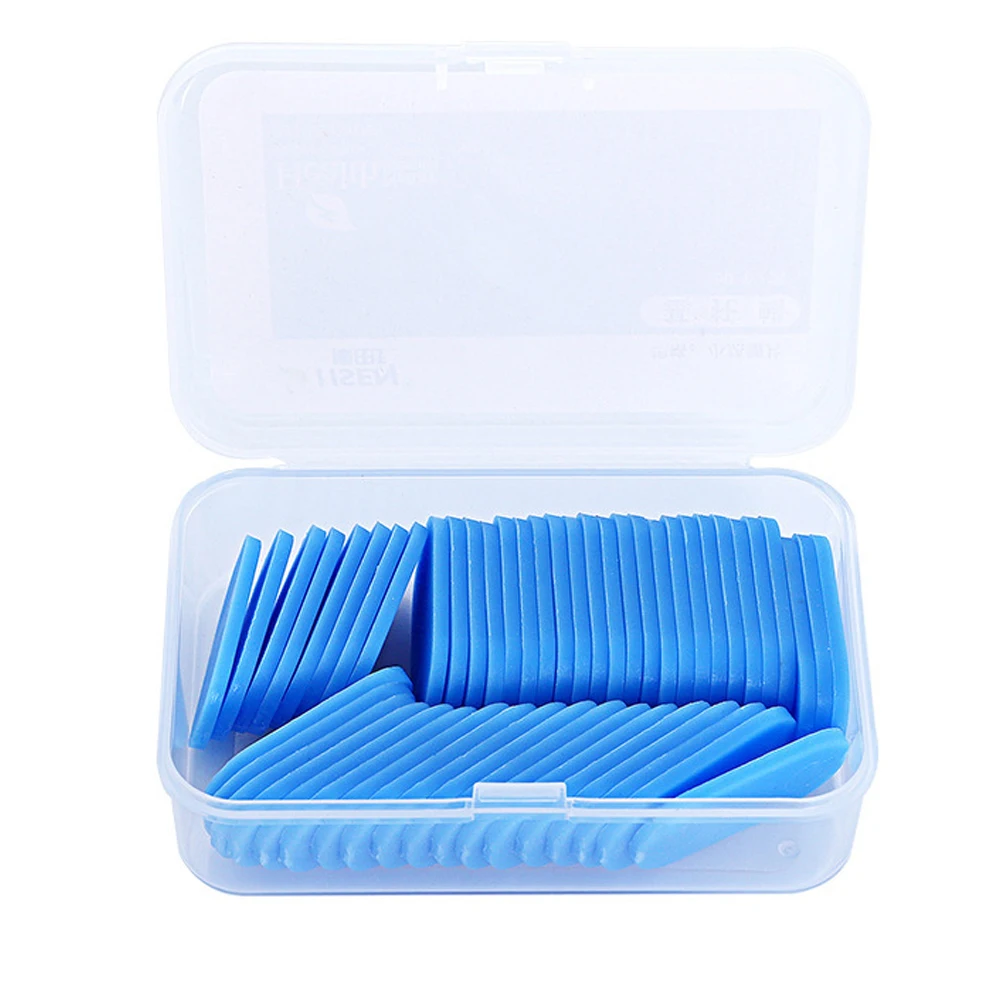 50Pcs/box Dental Thermoplastic Sheet Quick Impressions Temporary Crown Impression Trays Molding Polymer Sheet Dental Materials